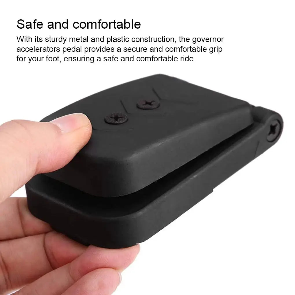 Electric Tricycle Throttle Gas Pedal Speed Control Accelerators Brake Foot Universal Black Plastic Boat Parts Accessory by InterCyprus Trading Ltd