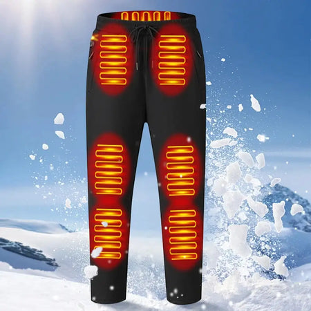 USB Heated Winter Hiking Pants Unisex Thermal Ski Wear