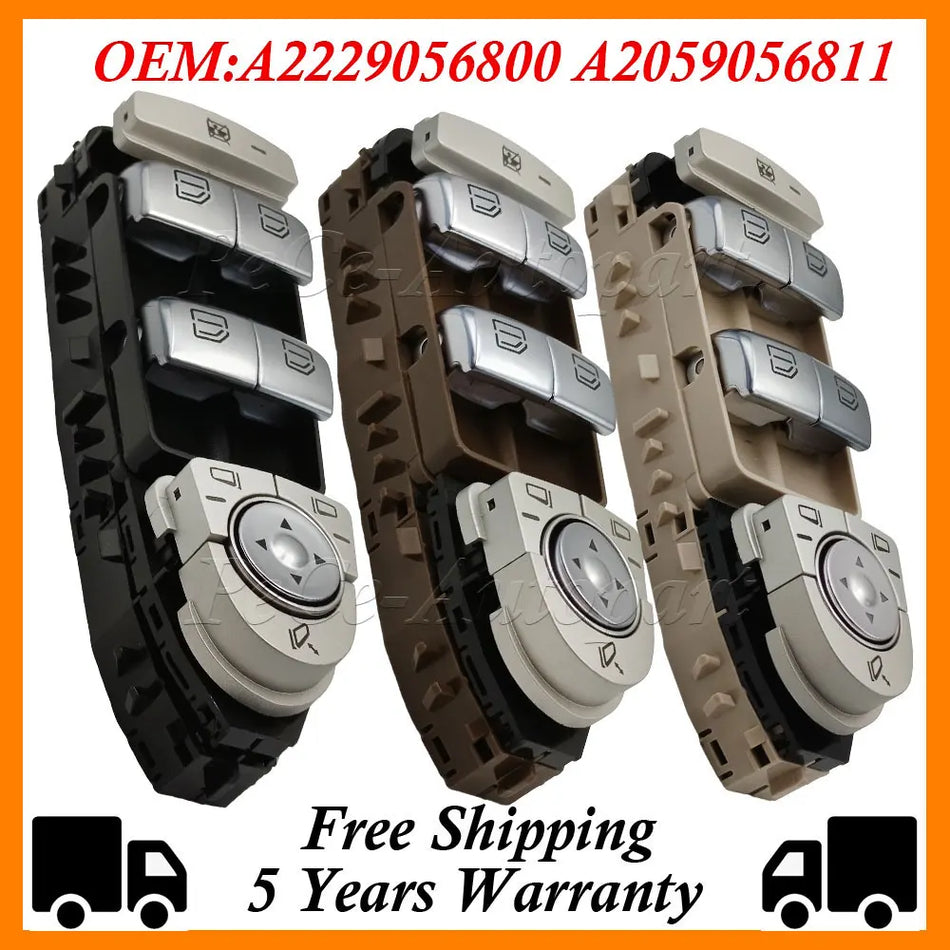 Power Window Switch For Mercedes-Benz W213 W222 E Class