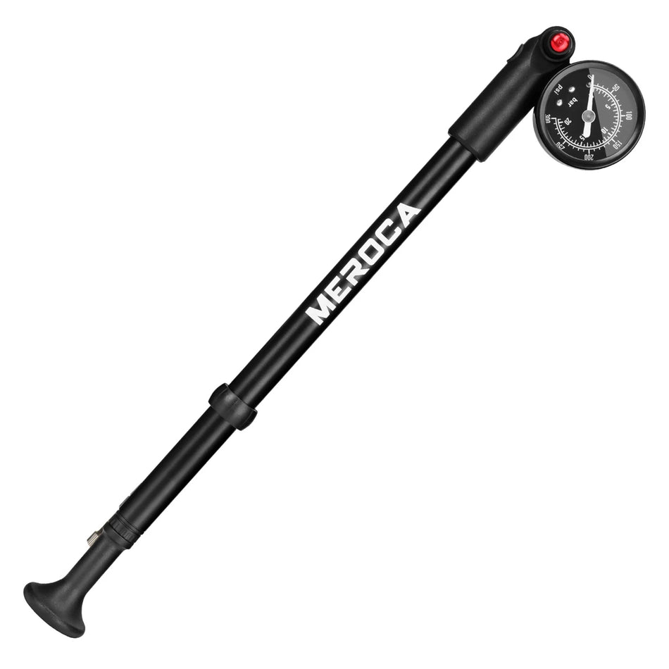 Lixada 300 PSI Mountain Bike Shock Pump - Anti Slip Handle