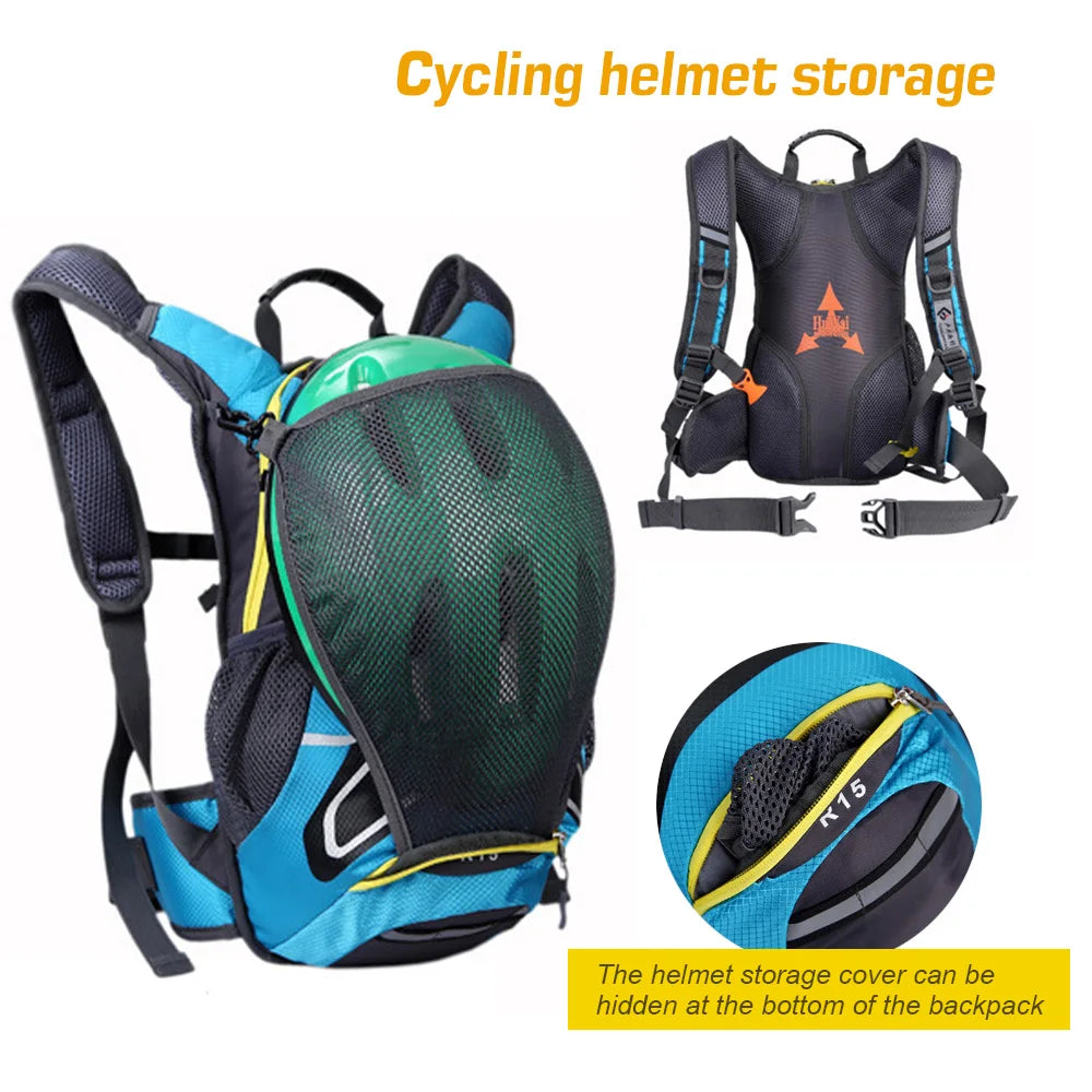 Waterproof 15L Cycling Backpack &ndash; Rainproof For Outdoor Use