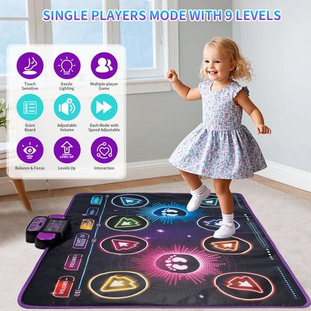 Dancing Blanket 106x80CM &ndash; Interactive Educational Dance Mat for Kids