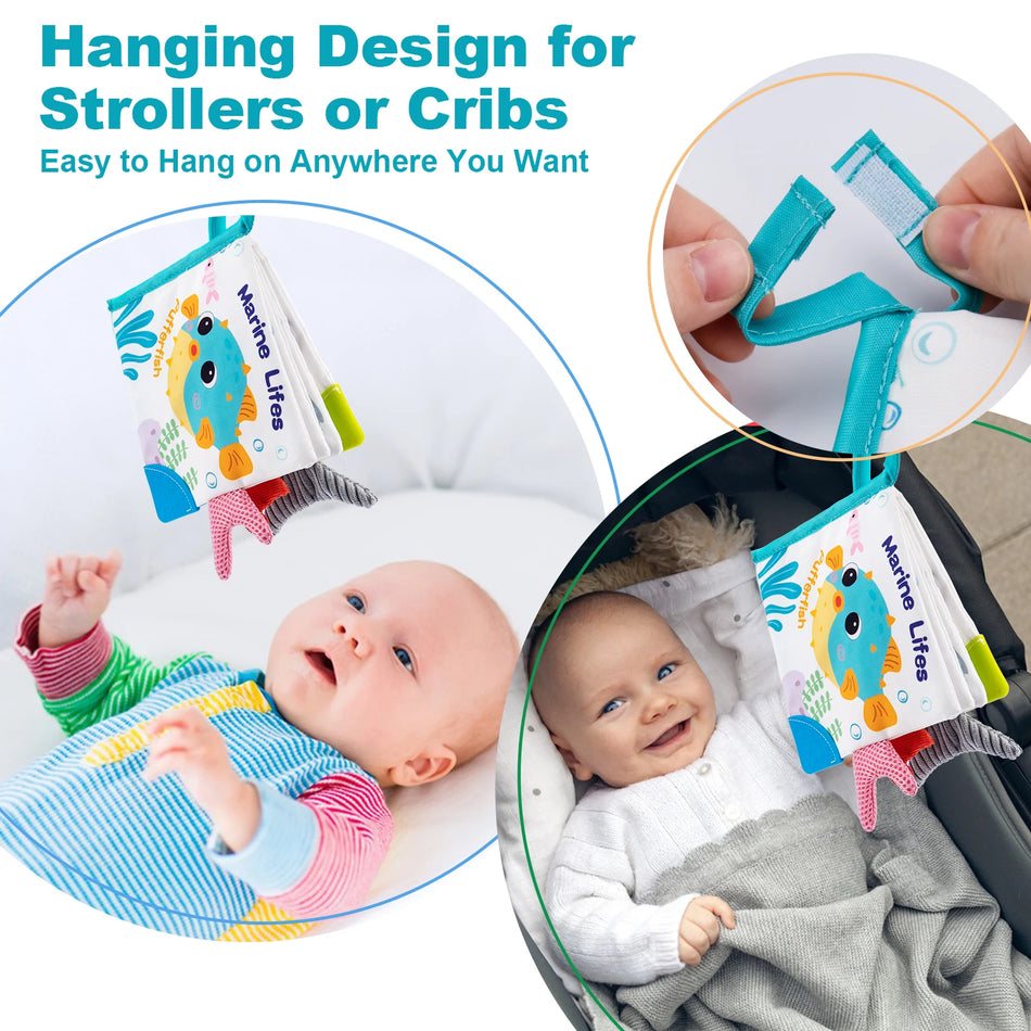 Coolplay 3D Visual Cloth Book &ndash; Soft and Tear Resistant Baby Educational Toy