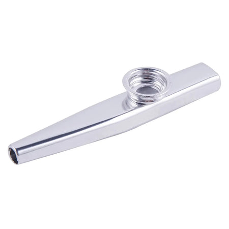 Kazoo Silver Aluminum Alloy Membrane Mouth &ndash; Easy to Play Silver
