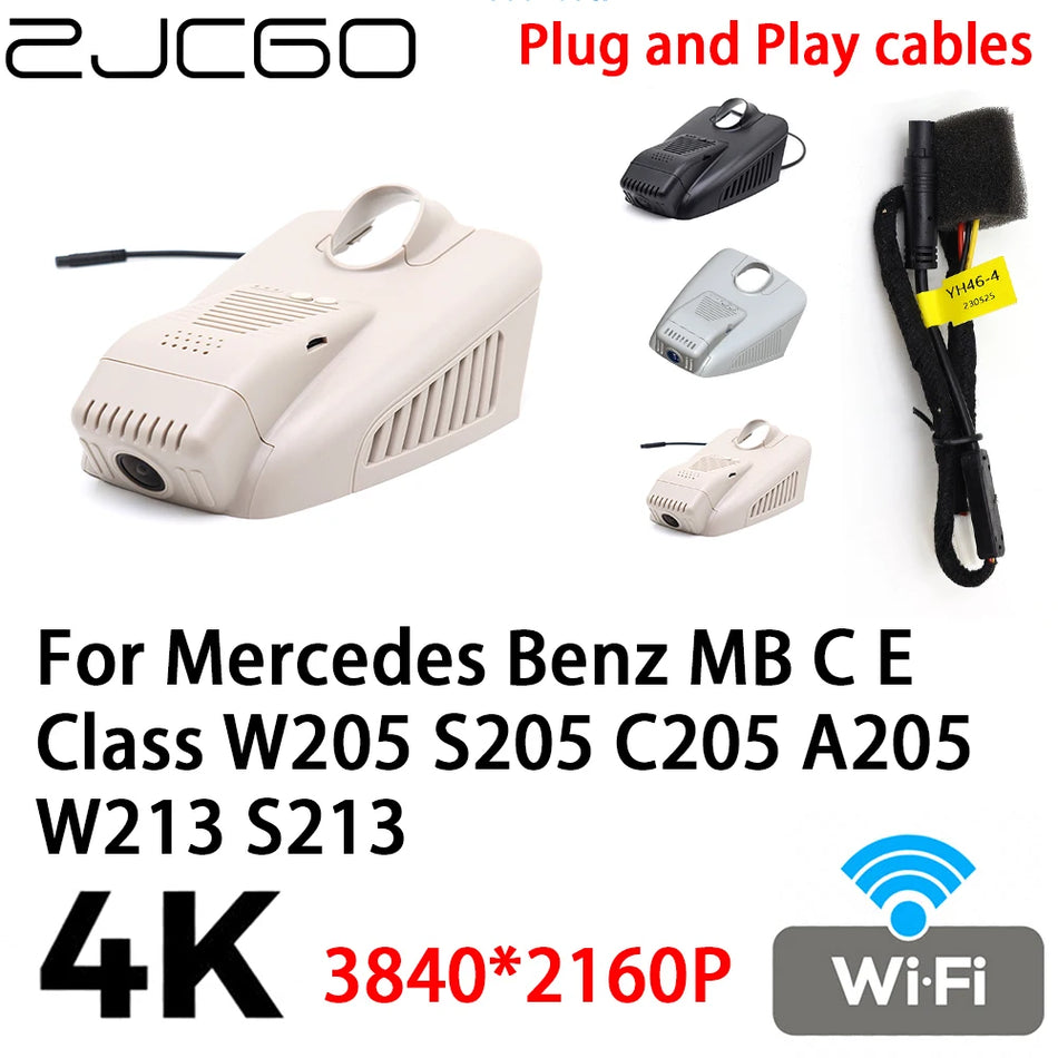 Palubní kamera pro Mercedes-Benz W205 třída C 4K Plug and Play