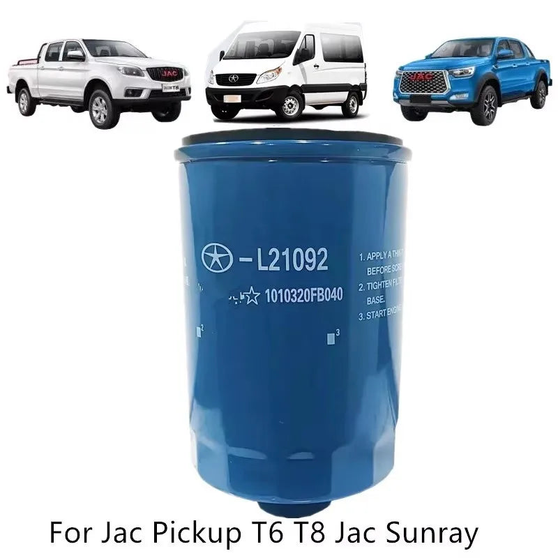 Replacement Engine Oil Filter for Jac Pickup T6 T8 Sunray 1010320FB040 by InterCyprus Trading Ltd