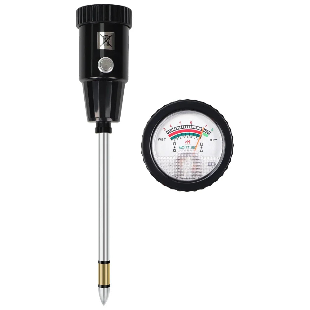 2 In 1 Soil Moisture PH Meter &ndash; Metal Sensor Probe Soil Tester