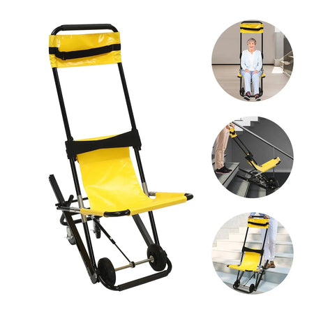 Folding Stair Chair &ndash; Lightweight Aluminum Transfer Chair