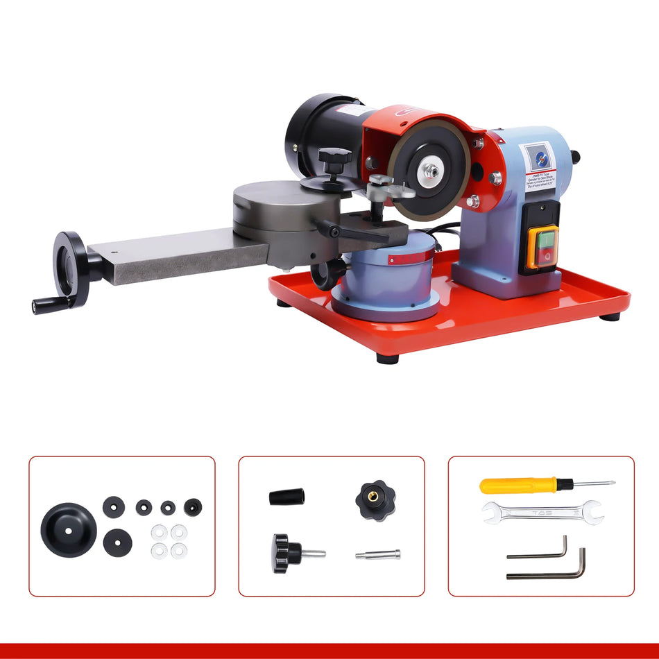 250W 220V Circular Saw Blade Sharpener 2850 RPM Woodworking