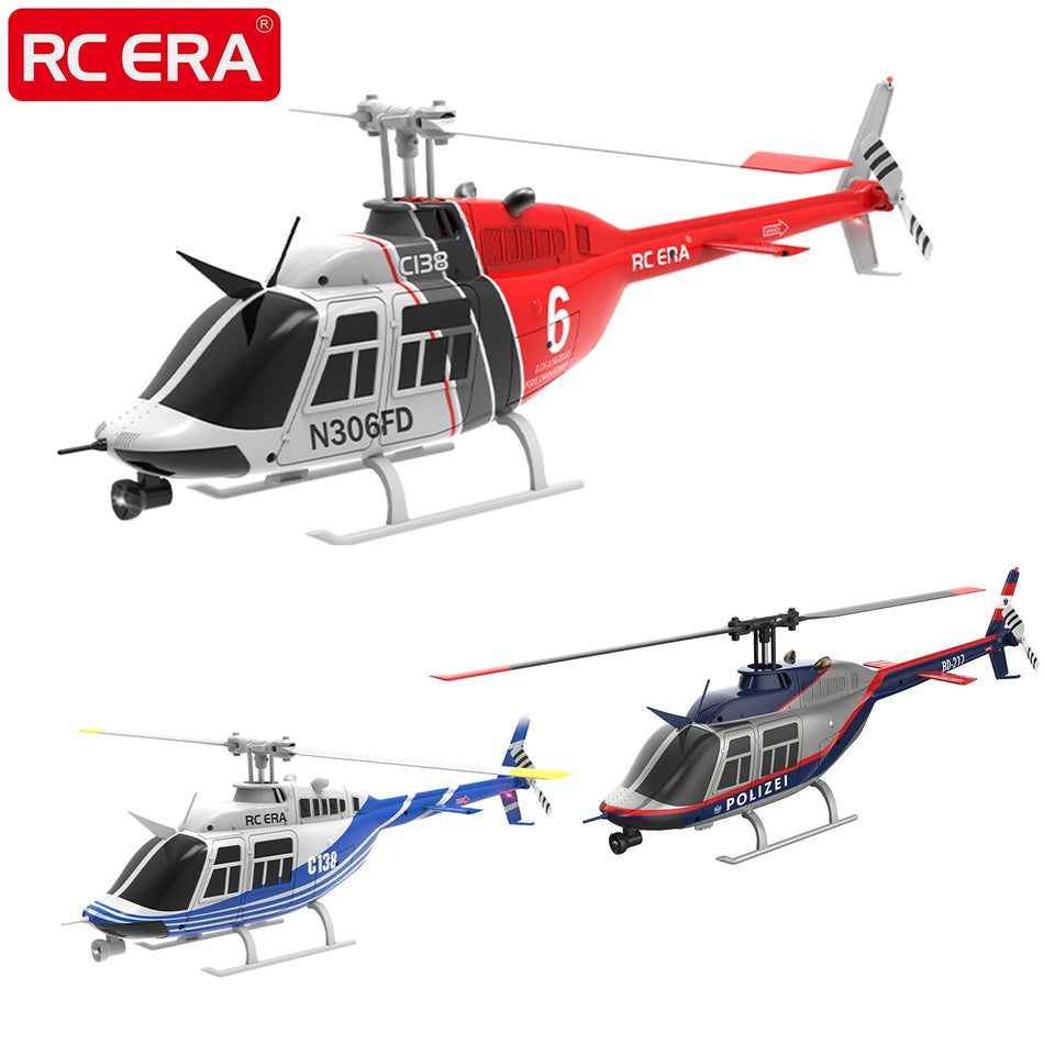 RC ERA C138 Bell 206 &ndash; 6-Axis Gyro Stabilization