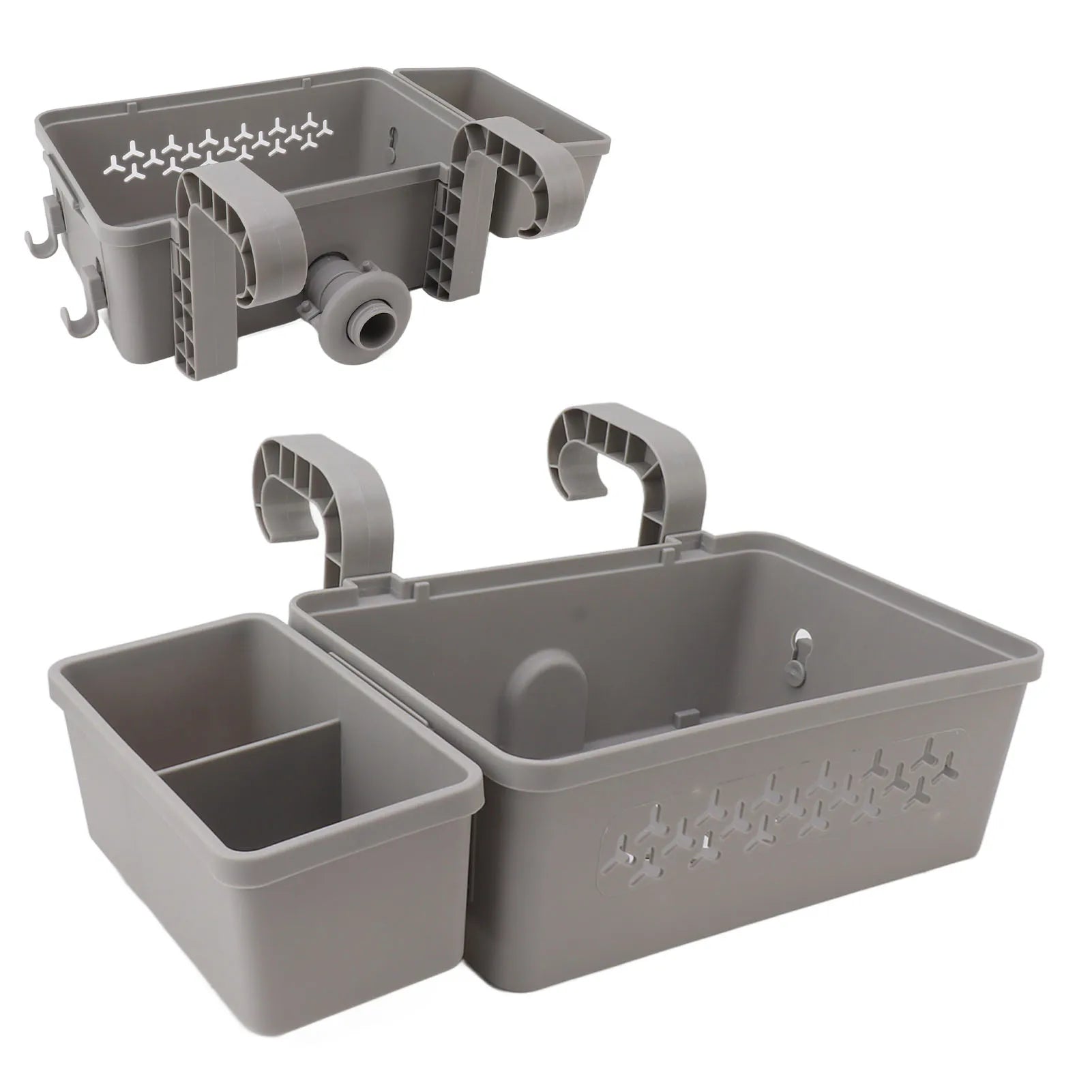 Poolside Storage Basket - Cup Holder and Poolside Organizer Default Title