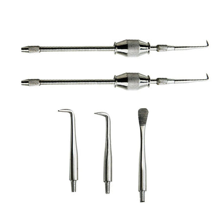 PIORPOY Stainless Steel Crown Remover &ndash; Three Attachments