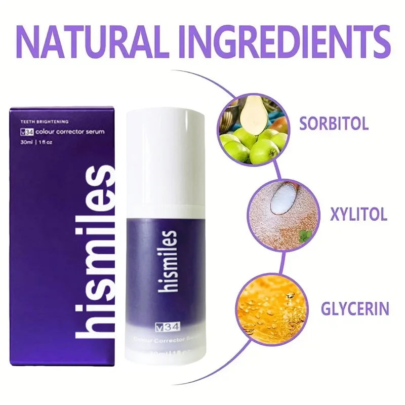 Purple Whitening Toothpaste &ndash; Deep Cleaning Stain Removal