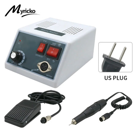 Myricko Dental Eletric Brushless Lab Motor 18/102/204 &ndash; Quiet 204 set US