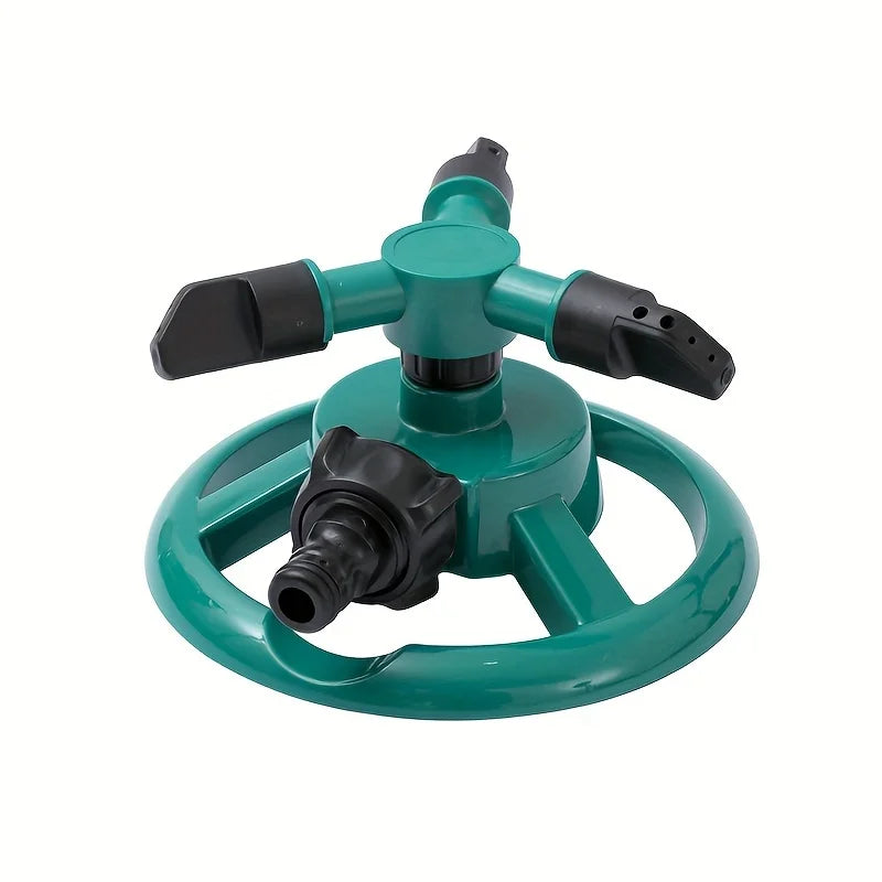 360&deg; Auto Rotating Spray Nozzle Green1