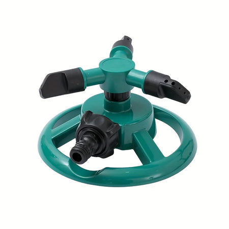 360&deg; Auto Rotating Spray Nozzle Green1