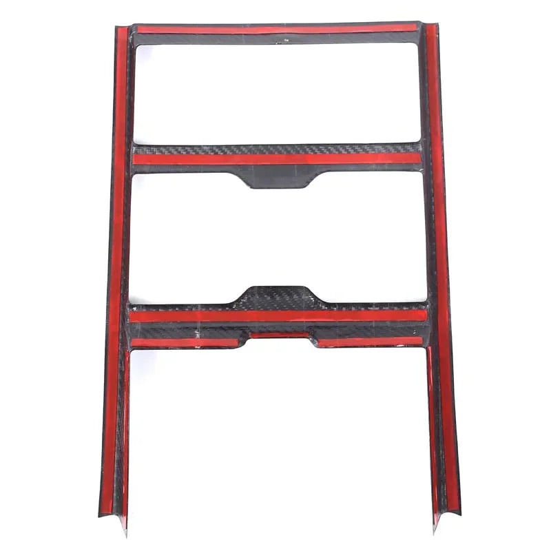 Adesivo per pannello centrale in fibra di carbonio reale Defender