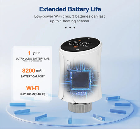 Tuya Smart WiFi Thermostat Radiator Valve TRV &ndash; App Control