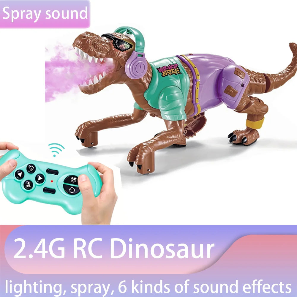 Spray Dinosaurs Infrared RC Animal &ndash; With Light and Spray