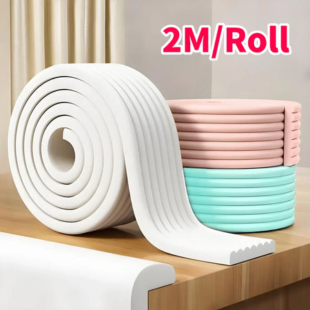 2M Safety Protection Strip | Child-Safe Table &amp; Desk Edge Guard