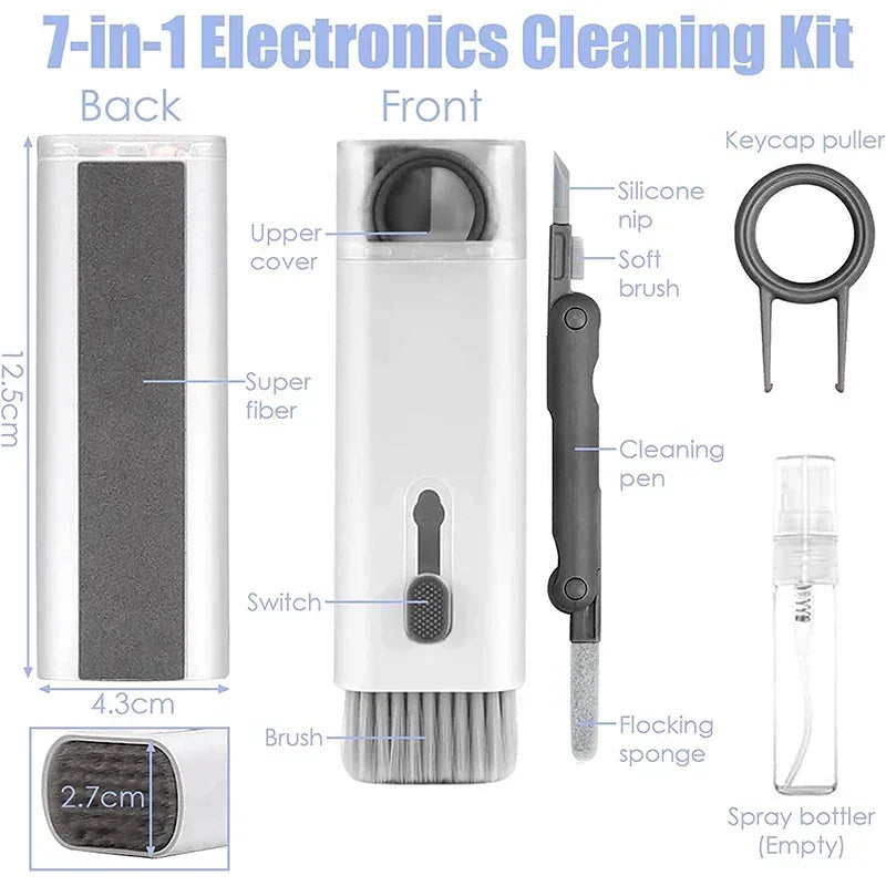 7-in-1 Cleaning Kit &ndash; All In One Device Cleaner for Laptop