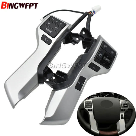 STEERING WHEEL CONTROL SWITCH MULTIFUNCTION Bluetooth Audio 84250-60180 84250-60160 For LAND CRUISER PRADO KDJ150L GRJ150L 10-13 by InterCyprus Trading Ltd