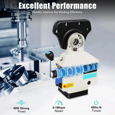 95W Power Feed For Milling Machine &ndash; Variable Speed