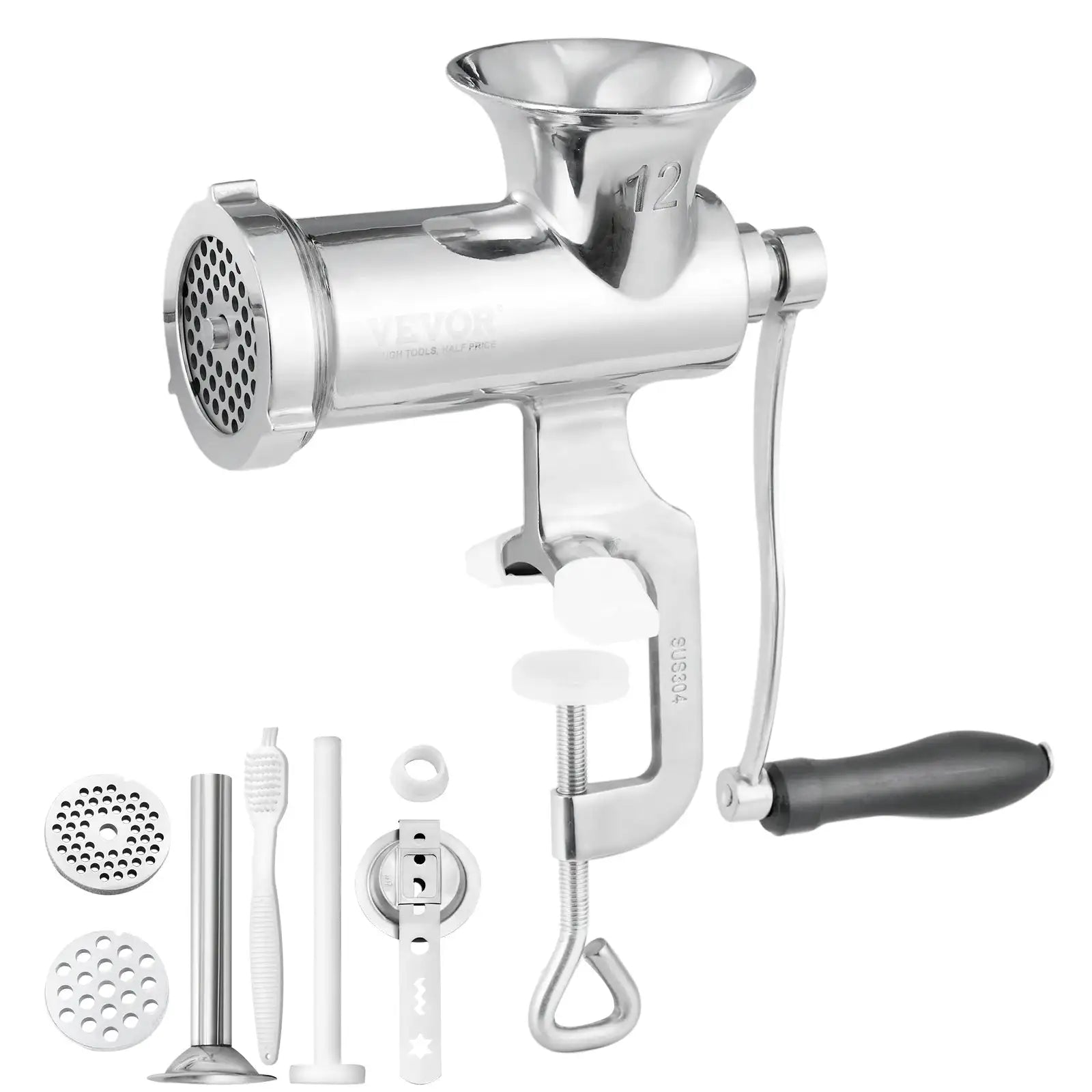 304 Stainless Manual Meat Grinder Table Clamp spain