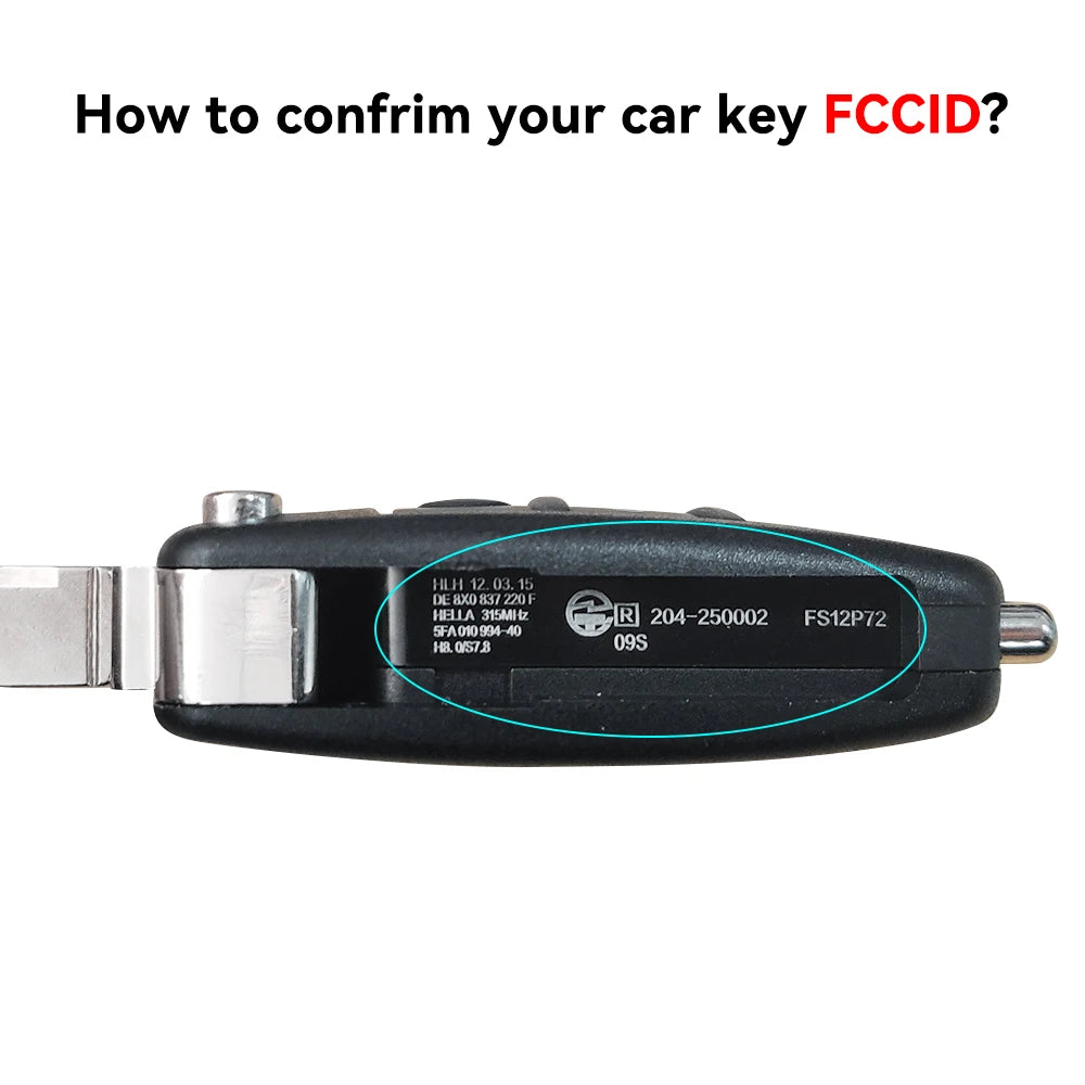 KEYYOU Car Remote Key &ndash; Smart Flip Design for Audi Models
