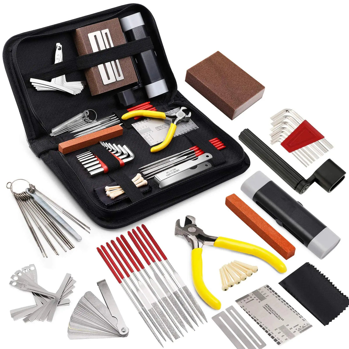 Miwayer 25/45/72PCS Guitar Tool Kit - All-In-One Repair Set 45pcs
