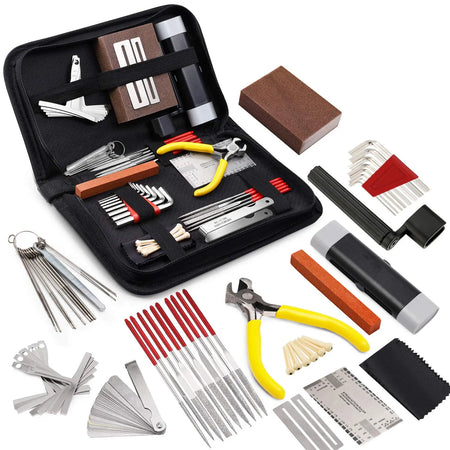 Miwayer 25/45/72PCS Guitar Tool Kit - All-In-One Repair Set 45pcs