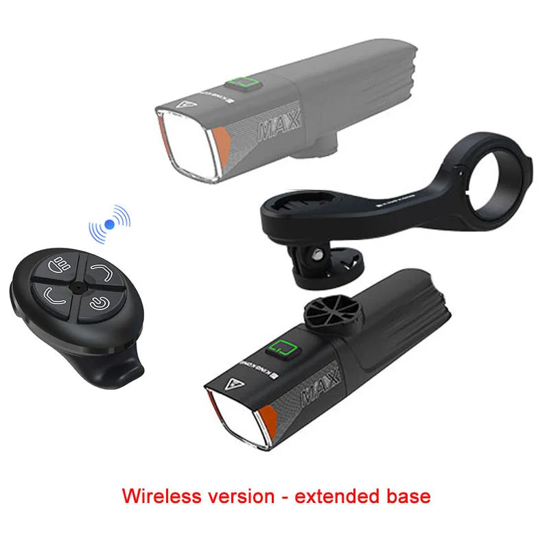 King Kong Wireless Remote Control Bicycle Light with Multiple Modes Extend Wireless / 1000-1500 Lumen / CHINA|1000-3000 Mah