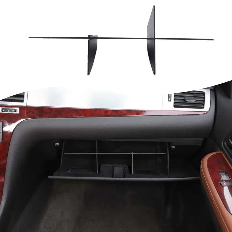 Czarny przegroda do schowka z ABS do Cadillac Escalade 2007 2014