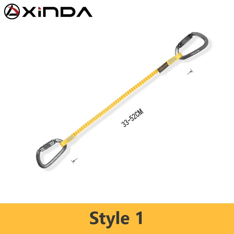 Xinda Safety Bungee Tether Lanyard - Anti Falling Rope Style 1
