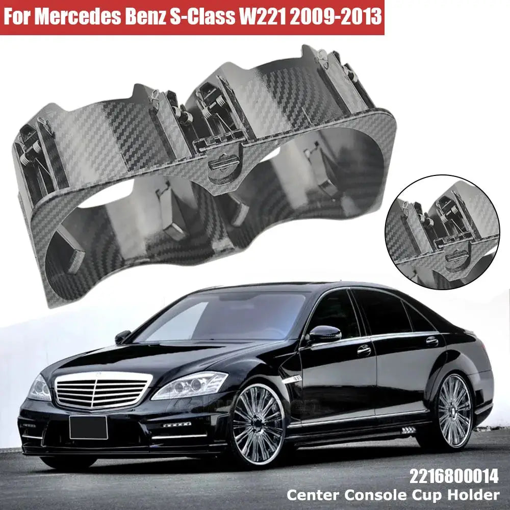 Center Console Cup Holder For Mercedes Benz W221 2009 2012 by InterCyprus Trading Ltd
