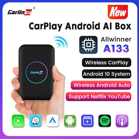Carlinkit Android Auto Wireless Adapter 32GB CarPlay Ready