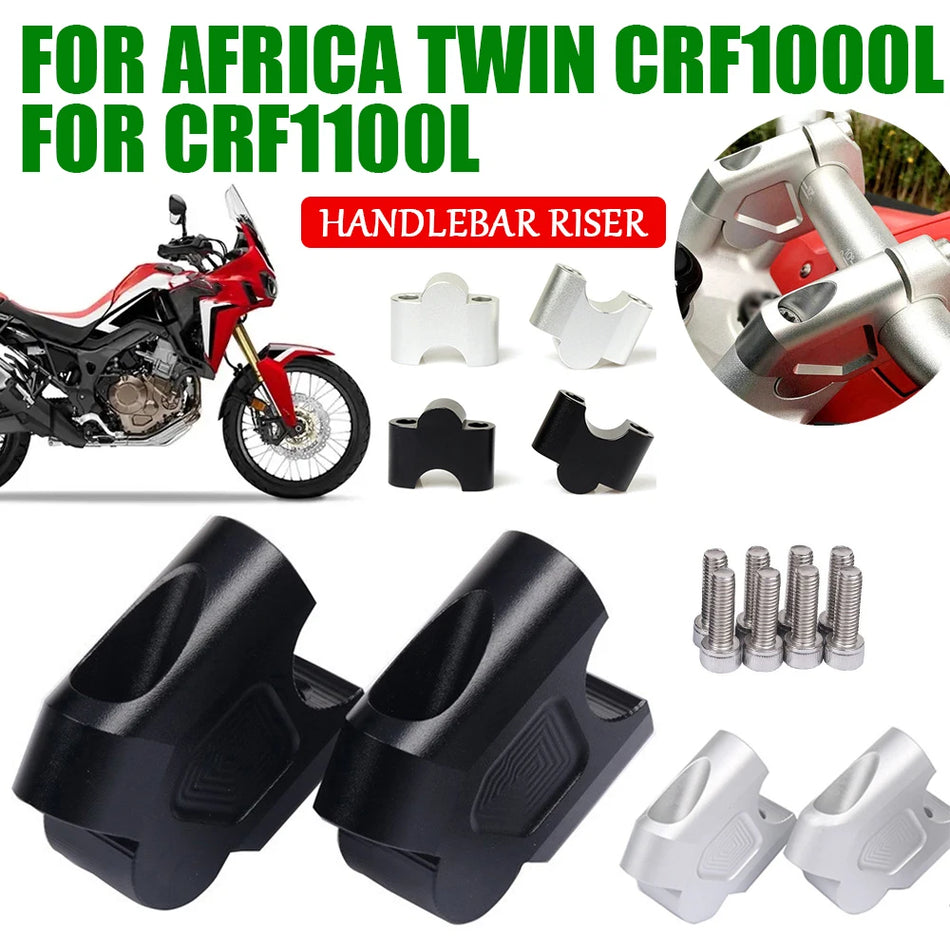 Σφιγκτήρας Ανυψωτήρα Τιμονιού Honda Africa Twin CRF1000L/CRF1100L Αλουμίνιο 3cm Ανύψωση