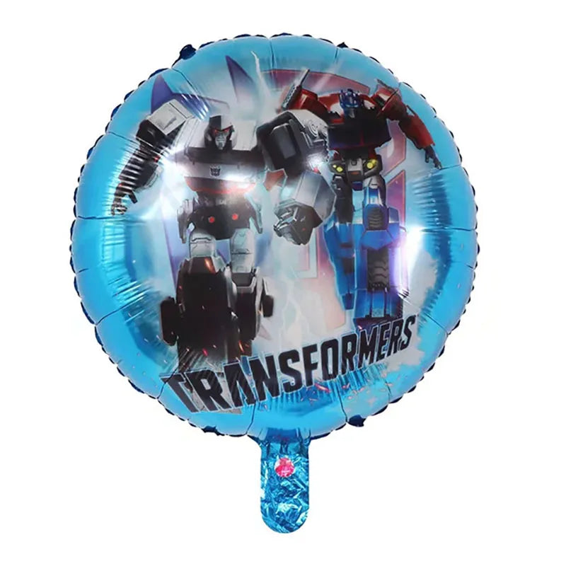 Transformers Optimus Prime Foil Balloon - 18 Inch Party Decoration 18inch 1 / CHINA