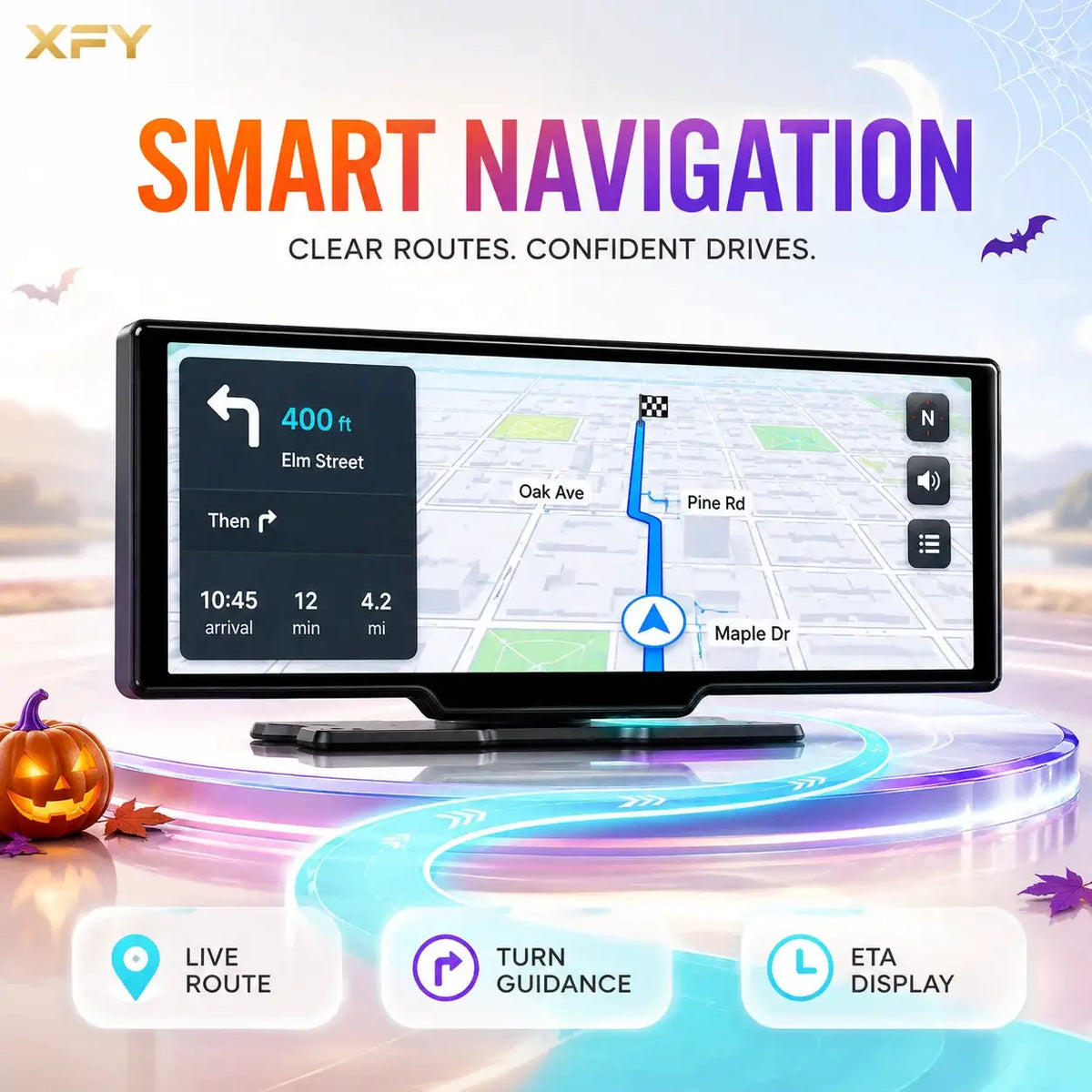 Android 2Din Car Screen 10.26" Dual 4K Front Rear Recording for Volkswagen Skoda Golf 5 6 Polo Passat B6 B7 Jetta by InterCyprus Trading Ltd