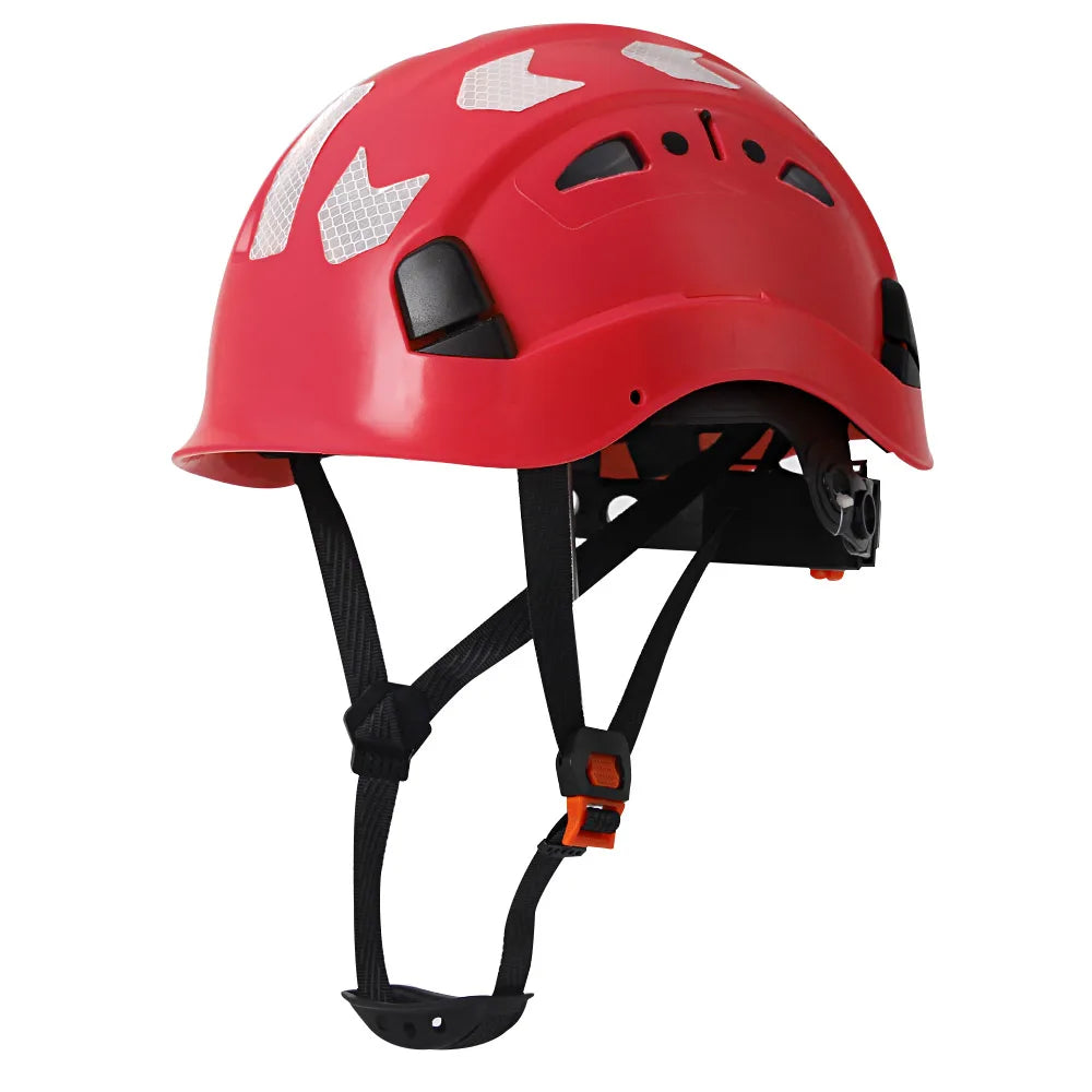 CR08 ANSI Construction Safety Helmet &ndash; CE Certified Red