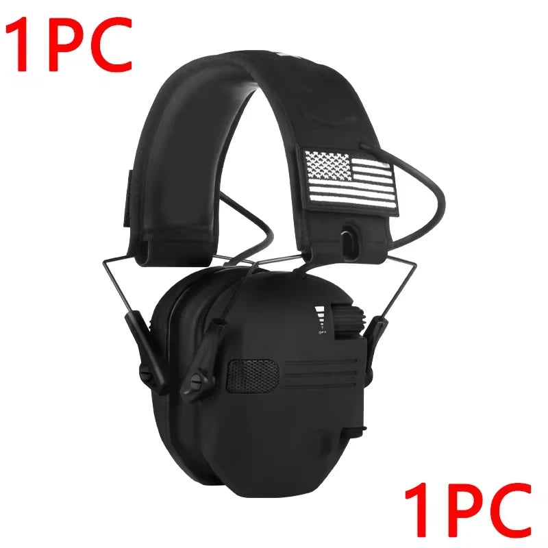 Tactical Electronic Shooting Earmuff &ndash; Hearing Protection black