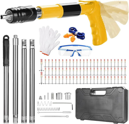Mini Manual Steel Nail Gun Rivet Gun &ndash; Three Stage Force Yellow-120 Nails / france