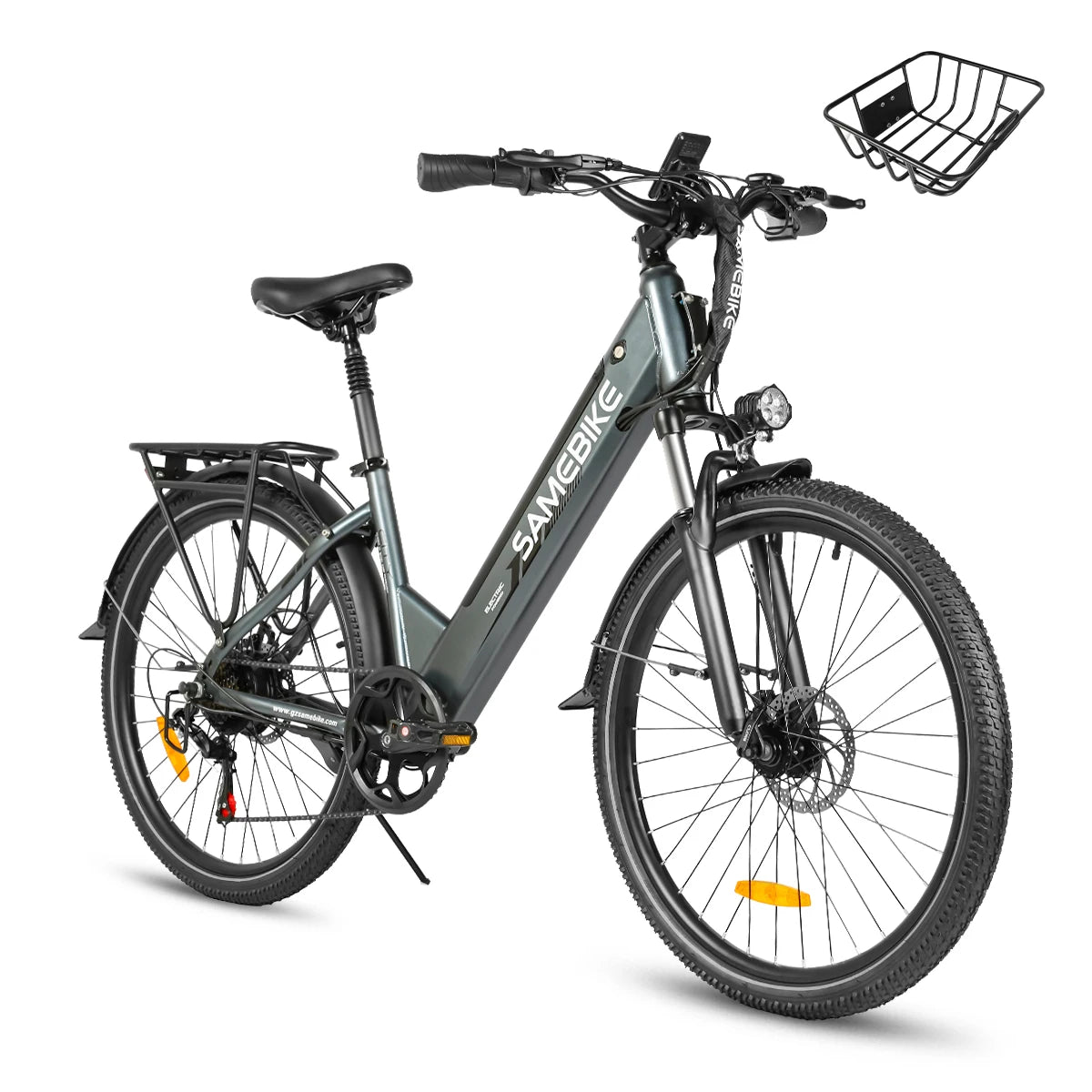SAMEBIKE RS-A01 &ndash; Long Range 60km Lithium Battery Pack Grey  250W  36V15AH / Poland