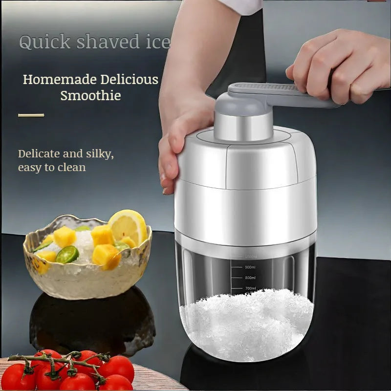 Home Small Ice Crusher &ndash; Effortless Manual Ice Crushing