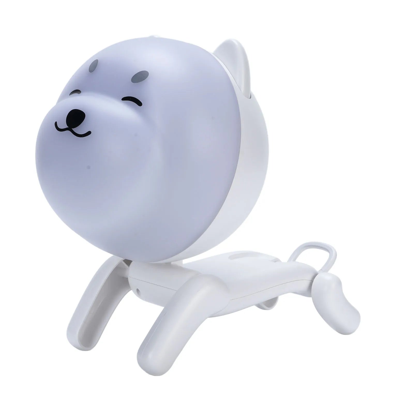 Dog Projector Night Lamp &ndash; Rotating LED Star Light WHITE