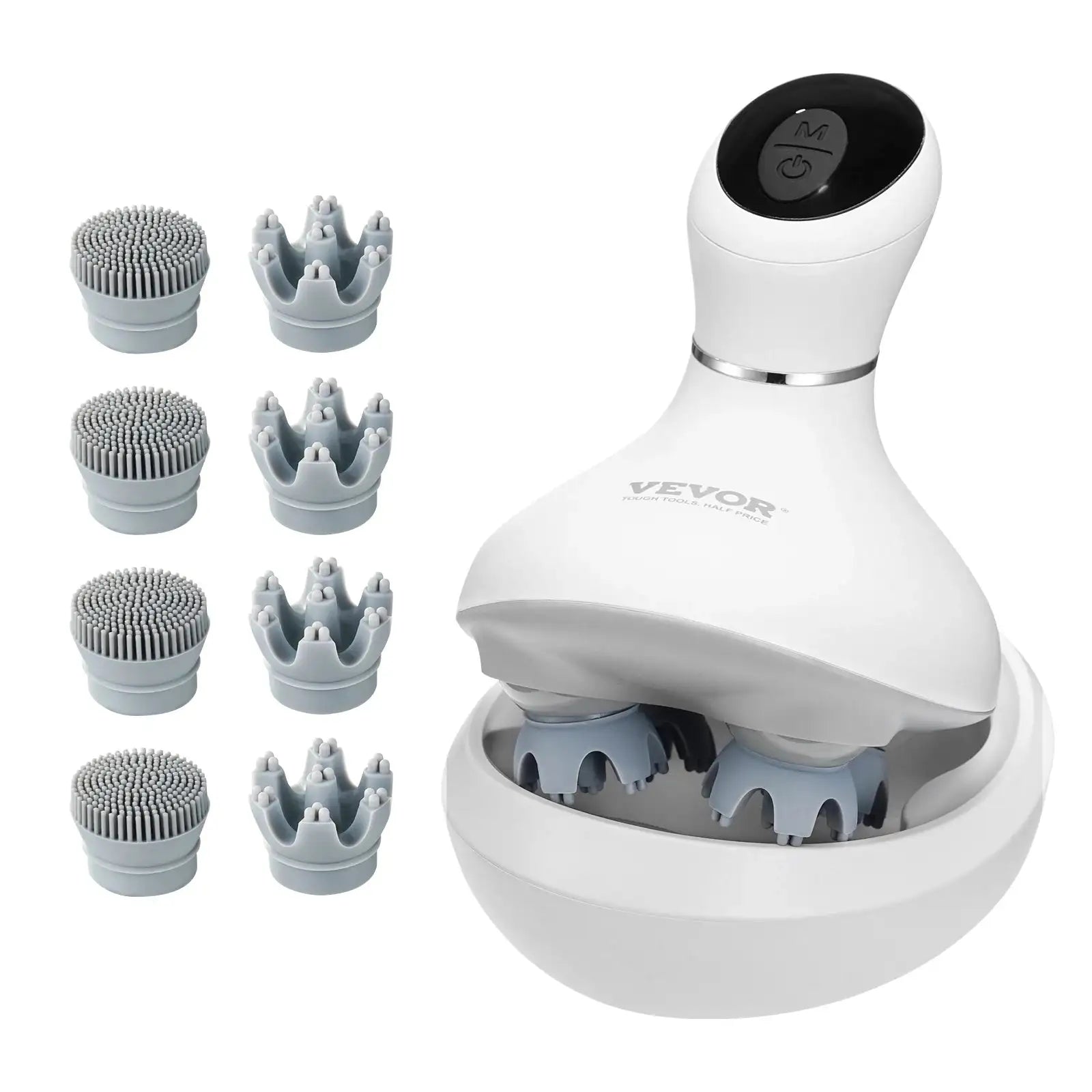 Rechargeable Kneading Scalp Massager Hair Growth