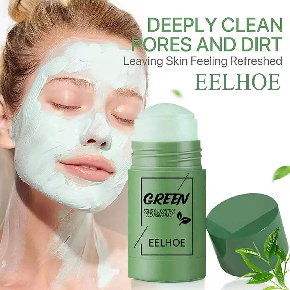 Green Tea Deep Cleansing Mask Stick | Oil Control &amp; Blackhead Removal