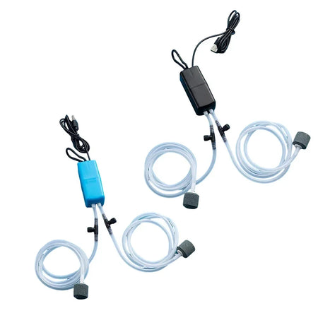 Mini Aquarium Air Pump Kit &ndash; Silent USB Powered, Compact
