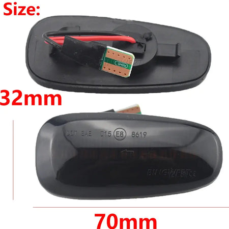 Super Bright Dynamic Blinker Turn Signal Light Side Marker Lamp For Opel Zafira A 1999-2005 Astra G 1998-2009 by InterCyprus Trading Ltd