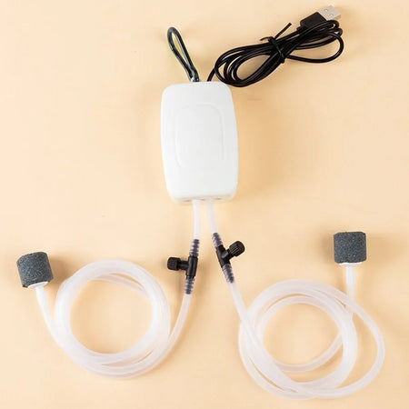 ADH363 Aquarium Oxygen Air Pump &ndash; Silent USB Powered ADH370